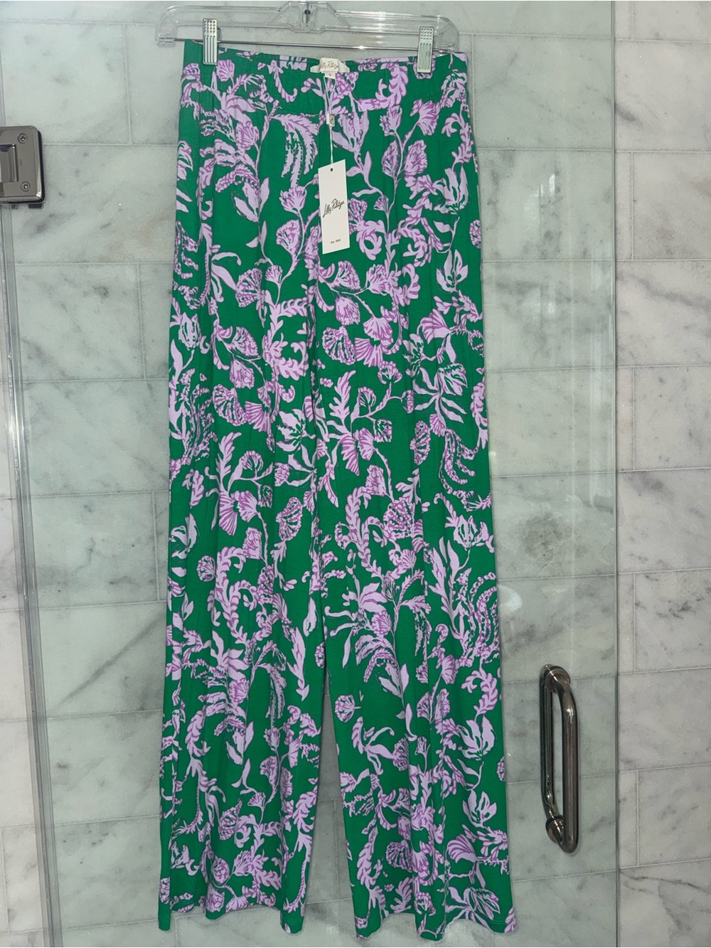 Lilly Pulitzer Allena Pants – Brazilian Green – NWT – Size Small - Picture 12 of 12